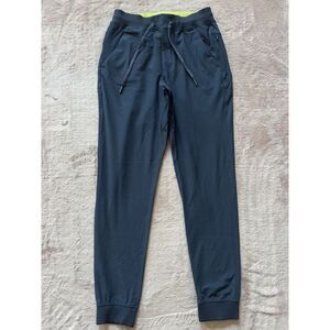 Birddogs Men's Pants Boom For‎ Your Boomstick Navy Blue Drawstring Jogger Sz M
